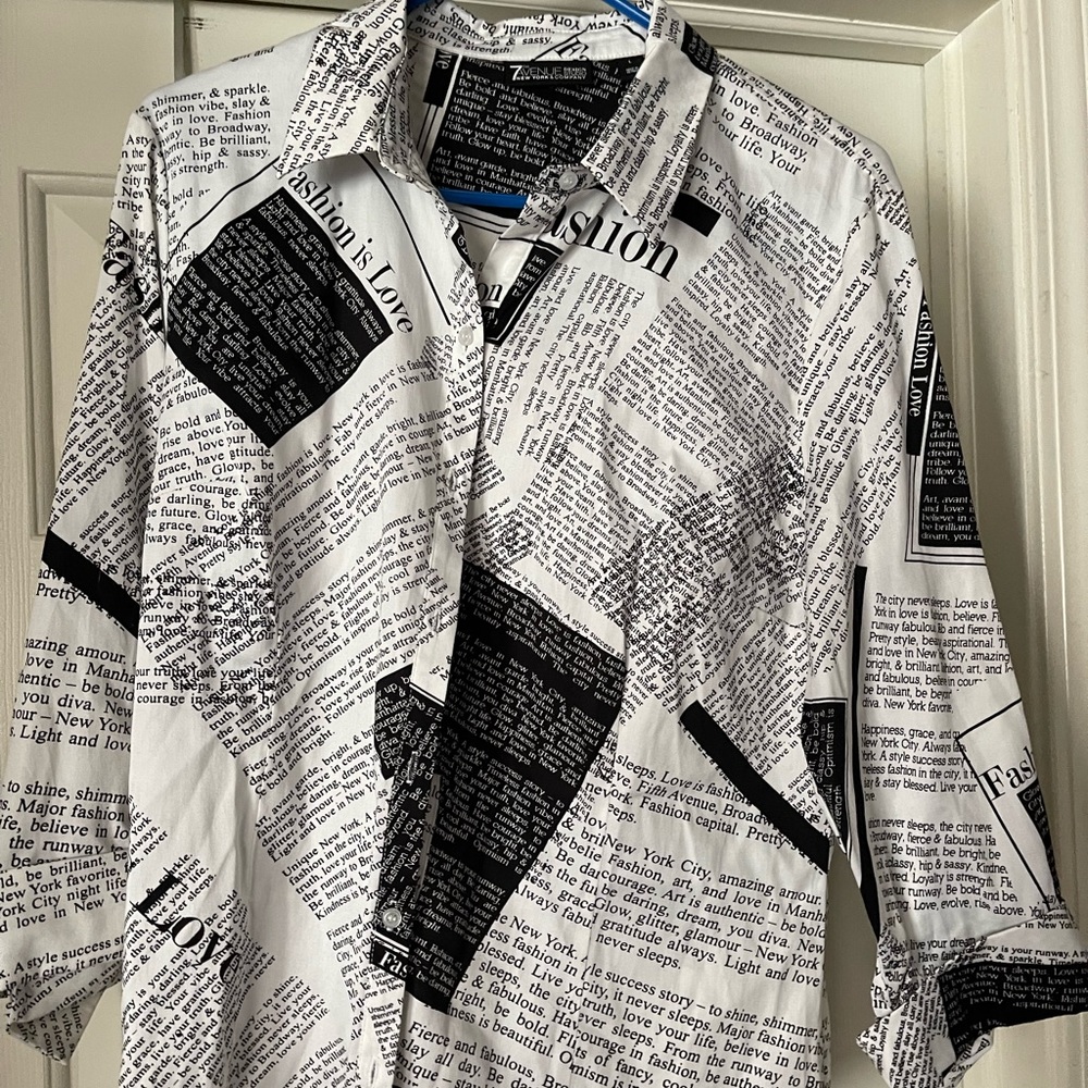 Women’s button down shirt